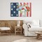 Stupell Industries American Flag Bouquet Canvas Wall Art Design by Leslie Trimbach